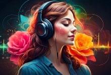 پلی‌لیست دانلود آهنگ با فرکانس 528 هرتز : سفری به اعماق آرامش و ترمیم 🎧