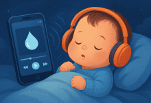 پلی لیست دانلود صدای آب برای خواب کودک