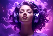 دانلود نویز بنفش (Purple Noise) برای تمرکز، آرامش و خواب عمیق
