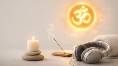 موزیک مانترای اوم برای مدیتیشن و آرامش ذهن با هدفون و فضای آرام