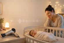 دانلود صدای سشوار طولانی برای نوزاد (با کیفیت بالا و واقعی) + تجربه مادرانه