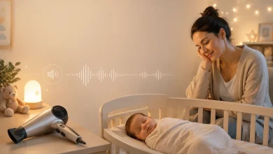 دانلود صدای سشوار طولانی برای نوزاد (با کیفیت بالا و واقعی) + تجربه مادرانه